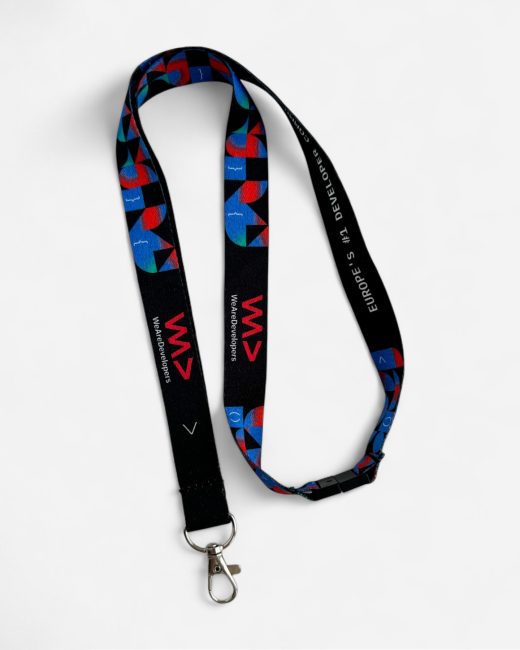 Personalized badge lanyards for events & conferences