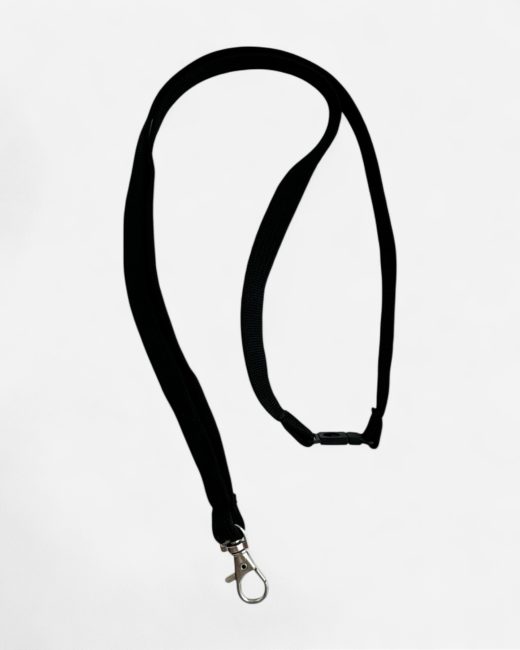 Plain tubular lanyards for event name badges