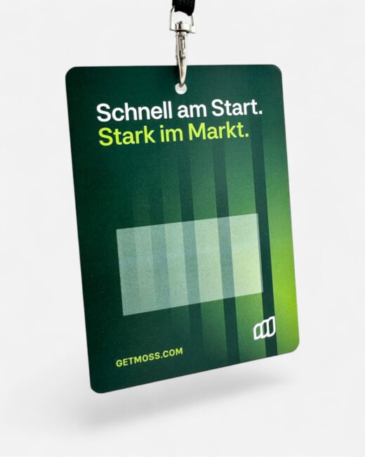 eco-friendly event badge