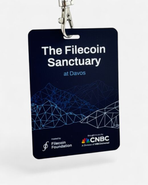 laminated event badges