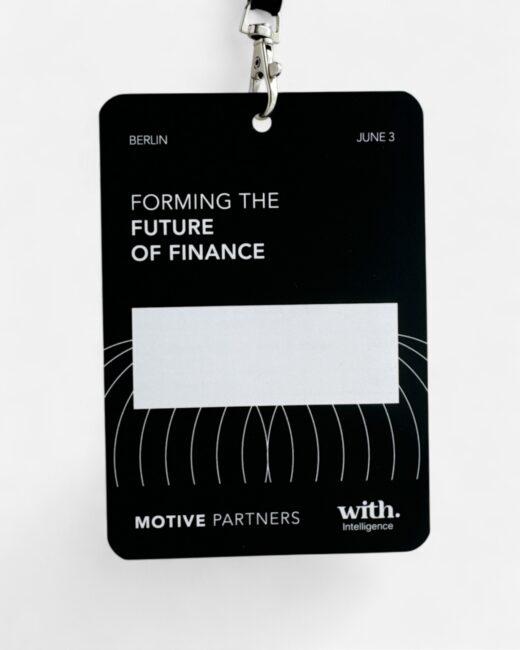 matte event badge